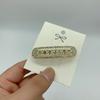 Nueva horquilla de perla de estilo coreano para mujer, con clip de resorte medio atado, accesorios para el cabello de alta calidad, flequillo con diamantes de imitación, tocado