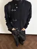 Hebilla de Avión Vintage Estilo Americano Chaqueta de Solapa para Hombres y Mujeres, Abrigo de Trabajo Corto Ancho Retro Vintage Americano de Primavera y Otoño