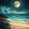 Exclusivo Transfronterizo Nuevo Pintura de Diamantes 5D Playa Luna Pintura Decorativa Hecho a Mano DIY Kit de Material de Diamantes Pintura de Diamantes Redondos