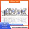 Linha de processamento de leite de iaque leite pequeno e médio leite de cavalo equipamento de linha de produção de leite de camelo leite pasteurizado conjunto completo de leite