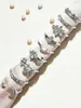 Joyería popular transfronteriza europea y americana, anillo de oro nuevo, diseño minimalista de nicho, sensación de alta gama, anillo de lujo ligero, joyería para mano de mujer, plata