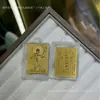 Adesivo de Telefone Ouro Puro 999 2mg Shuibei Adesivo Popular Dourado para Traseira de Telefone Loja de Ouro Transmissão ao Vivo Pequenos Presentes Físicos Varejo