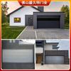 Puerta de Garaje Eléctrica con Control Remoto para Villa, Puerta Transparente de Cristal, Puerta de Garaje de Aluminio Plano, Puerta Basculante, Puerta Enrollable