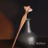 Grampo de Madeira com Fio de Ouro Estilo Antigo, Grampo Estilo Chinês, Grampo de Madeira, Grampo para Coque, Grampo de Sândalo, Presente de Feriado, Novo Estilo Chinês Hanfu