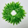 Saia de folhas simuladas de guirlanda havaiana tecido de poliéster Terno de pulseira de guirlanda Roupa de guirlanda para performance Festa