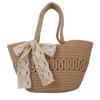 Este año de moda popular bolso de mano de seda simple 2023 primavera y verano Nuevo bolso de hombro tejido cesta de verduras bolso de mujer