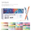 Canetas Gel Retráteis Blue Fruit 90 Cores para Diário, Canetas Gel de Acrílico de Grande Capacidade, Conjunto de Canetas Coloridas para Pintura Artística Atacado