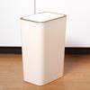 Bote de Basura Doméstico Pop-Up Tipo Push, Tubo de Almacenamiento para Cocina de Restaurante y Baño, Cesto de Basura, Bote de Basura Ranurado para Baño