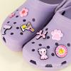 Crocs Hebilla de Flor Animal Lindo Mascota Serie Versátil Divertido Dibujos Animados Creativo Zapato Pvc Hebilla Decorativa Removible