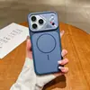 Adaptable al Instante a la Funda para Teléfono Apple 17 Pro Max con Atracción Magnética Tipo Piel, Funda con Protección de Lente tipo Armadura para iPhone 16, 15 y 14