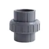 Suministro Directo de Fábrica Mesa plástico Sur de Asia UPVC unión suelta pvc Unión pvc-u unión suelta 32/63 accesorios de tubería grises