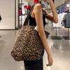 Bolsa Feminina 2026 Nova Bolsa Tote de Grande Capacidade Bolsa de Ombro de Animal Print Leopardo Feminina Bolsa de Compras