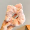 Diadema Scrunchie de Estilo Perezoso de Moda con Borlas Suaves, Accesorio para el Cabello de Alta Gama Primavera/Verano, Goma para el Cabello Versátil