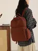 [Fux Colorido] Mochila Sencilla de Nylon para Niñas, Mochila Ligera de Viaje para Viajes y Uso Diario