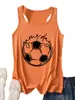 Amazon eBay Estación Independiente Moda Casual Versátil para Mujer Día de Partido Fútbol Nuevo Top de Tirantes Canalé Comercio Exterior