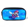 Estuche para Lápices de Estudiante de Dibujos Animados Lindo de Mario, Bolsa de Almacenamiento de Papelería de Gran Capacidad, Estilo Ins, Casual, Estuche para Lápices de Poliéster