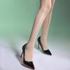 Calcetines de Aceite de Caballo Medias de Seda de Aceite de Caballo Aceite Brillante Delgadas de Alta Elasticidad Seda Brillosa al Agua Medias Panty de Seda Suaves Calcetines Ligeros para Piernas Artefacto Anti-gancho Seda Femenina