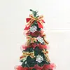 Árbol Plegable Árbol de Navidad Paquete para el Hogar Cifrado DIY Luminoso Adornos Grandes Navidad Ins Árbol de Navidad Brillante