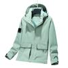 Chaqueta softshell de una capa para pareja de primavera y otoño, para deportes al aire libre, cortaviento, impermeable, traje de montañismo, chaqueta para hombre y mujer igual