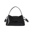 Bolso de Lunares Estilo Coreano para Mujer 2026 Verano Nuevo Moda Ins Bolso de Axila Bolso de Hombro Cruzado Simple