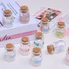 Botella de los deseos creativa tridimensional estilo Ins hecha a mano DIY pegamento de crema resina pequeños accesorios joyería casa de muñecas materiales hechos a mano