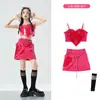 Dopamine Ropa de Moda para Jazz Dance de Niñas Conjunto de Disfraz para Actuación de Danza Infantil Ropa de Niñas Niños Moda Fresca Verano