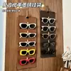 Cordón de Cuero Retro para Gafas de Sol Bolsa Uso en Casa Gran Capacidad Montado en Pared Bolsa de Almacenamiento para Gafas Bolsa de Almacenamiento para Exhibición de Gafas de Sol