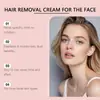 Crema Depilatoria Facial de Melocotón Transfronteriza Crema Depilatoria de Limpieza Diaria Hidratante para la Piel del Rostro Hidratante Nutritiva Suave y Delicada
