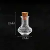 Venta al por mayor del fabricante Mini Botella Transparente de Deriva, Botella de los Deseos, Botella Pequeña de Vidrio con Corcho, Botella Colgante, Botella de Perfume, Colgante para Teléfono