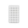 Ponto 40 Quadrado Adesivo para Celular Ventosa Multifuncional Suporte para Celular de Computador Autoadesivo Antiderrapante Ventosa de Silicone Dupla Face
