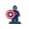 Venta al por mayor transfronteriza de minifiguras de superhéroes de bloques de construcción, juguetes de la serie Héroe de ensamblaje de partículas pequeñas, en bolsa, con opciones a elegir, disponibles para dropshipping