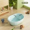 Tina de Baño Doméstica de Plástico Espeso Extra Grande para Niños, Bebés e Infantes, Adecuada para Lavar Ropa y Pies