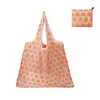 Bolsa de Compras Plegable, Nueva de Gran Capacidad, Bolsa Plegable Ecológica en Stock, Bolsa de Tote de Almacenamiento Plegable Portátil Impresa Creativa