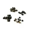 Botões de Pressão 6mm, Fechos de Pressão de Cobre, Botões Escondidos para Roupas de Boneca DIY, Botões para Macacão de Bebê e Roupas de Boneca