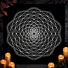 Nova Toalha de Mesa de Cartas de Tarô Borboleta Cogumelo Mandala Árvore da Vida Constelação Toalha de Mesa Estilo Ins Toalha de Mesa de Tarô
