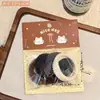 Goma para el pelo a rayas de alta elasticidad en color café, cuerda simple para atar el pelo, accesorio de pelo para coleta y moño, venta al por mayor