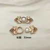 Suministro Directo Ropa China Ming Han Cheongsam Disfraz Antiguo Flor Pájaro Niño y Madre Hebilla Doble Hebilla Estilo Viento Hebilla Placa de Metal Ropa Han para Niños En Stock