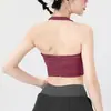 Top Esportivo Sem Costura para Menina Fitness, Costas Bonitas Roupa de Yoga, Roupa Externa, Camisola Modeladora para Corrida, Roupa Íntima Sem Costura