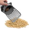 Suministros para gatos, almacenamiento integrado, pala portátil para arena de gatos con bolsa de basura, pala automática, pala para gatos