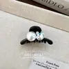 Pinza Pequeña Dulce de Perla Coreana, Mini Pinza para el Cabello de Princesa con Pedrería Femenina, Pinza para Flequillo, Pinza de Tiburón Accesorios para el Cabello para Mujeres