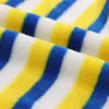 Manta de Franela Doble Cara con Rayas Estampadas para Zapatos y Sombreros Cojín para Mascotas Tela Ropa Pijamas Material para Zapatos Tela de Felpa