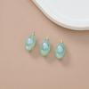 Cuentas colgantes de gota de agua Rinetti de color uva de cielo estrellado, teñido DIY, colgante de acrílico, collar de cuentas a granel, accesorios para colgar en el coche