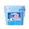 Cubo 5.00kg uniforme escolar lavado en red removedor de manchas de uniforme escolar sal explosiva para eliminar manchas de aceite amarillas en la playa