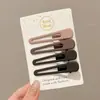 Presilhas de Cabelo para Franja de Meninas Sem Marcas, Presilhas Laterais, Presilhas Coloridas Estilo Escolar Dopamina para Franja, Acessórios de Cabelo, Grampos de Cabelo Infantis Estilo Coreano