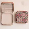 Caja de Costura Hogareña Caja de Joyería para Bodas Caja Pequeña de Almacenamiento Set de Kit de Costura Herramienta de Costura de Gama Alta Bolsa de Material Portátil
