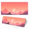 Mouse Pad Personalizado Popular Transfronteiriço Animação Pôr do Sol Pad de Mesa para Escritório E-Sports Lavável Fabricante Atacado