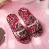 Pantuflas de Tela con Suela de Tela para Parejas Hogar Interior No Dañan el Piso Silenciosas Verano Cuatro Estaciones Primavera, Otoño e Invierno Pantuflas de Suela Suave para Hombres y Mujeres