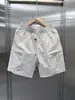 Pantalones Deportivos Rojo Anaranjado Ajustados con Cintura de Cordón y Múltiples Bolsillos Shorts de Playa de Verano para Hombre Shorts Casuales para el Trabajo