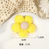 Estilo pastoral série de lã colorida flor de cinco pétalas DIY acessórios de cocar acessórios para o cabelo sapatos e meias material tecido acessórios dos desenhos animados