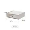 Caja de Almacenamiento de Escritorio Transparente para Cuentas y Artículos Sueltos, Caja Grande para Cosméticos y Artículos de Uso Diario, Caja de Estante de Almacenamiento